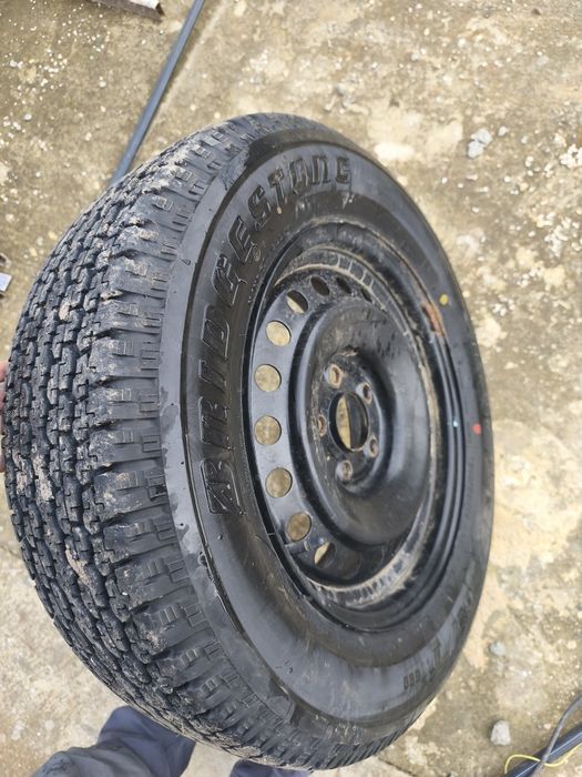 Roata de rezervă nissan cu anvelopă nouă