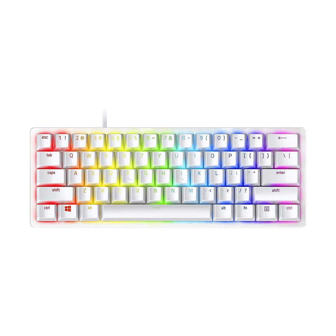 [НОВАЯ] Игровая клавиатура Razer Huntsman Mini - Mercury (Red Switch)