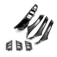 Set maner interior fata usa negru carbon sofer Bmw M Seria 5 f10 f11