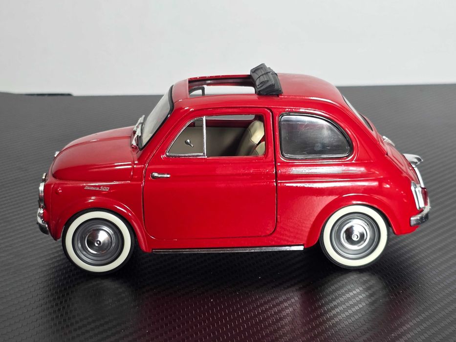 Macheta Auto 1/18 Solido Fiat Nuova 500 1965