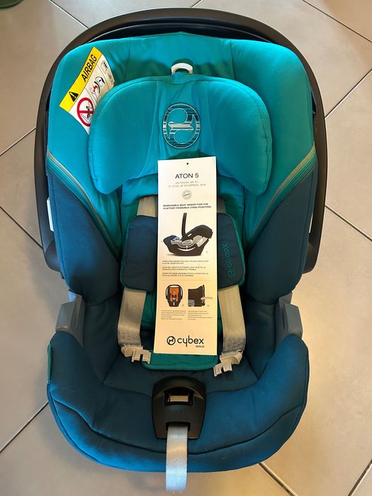 Cybex Стол за кола Aton 5 (0-13 кг.) River Blue + база (90лв)