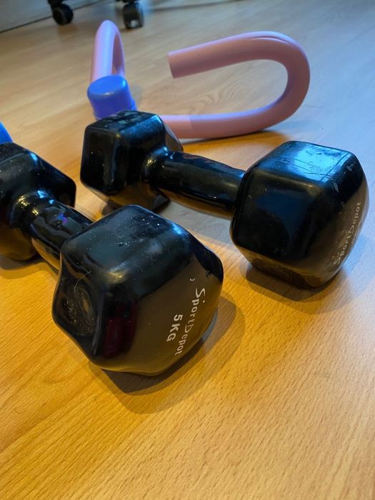 Гири + тежести за глезени/ръце – комплект