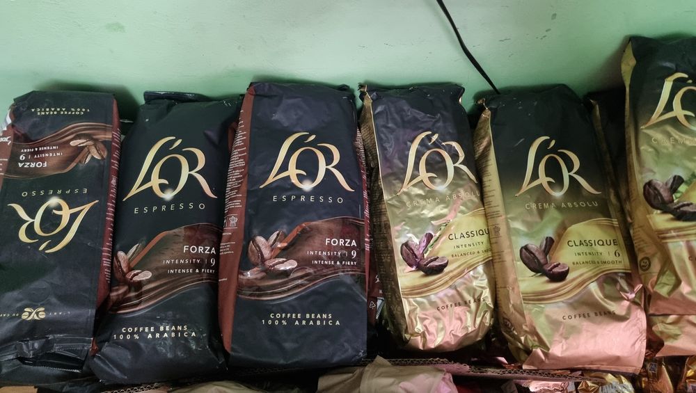 Cafea boabe Lor & capsule lor