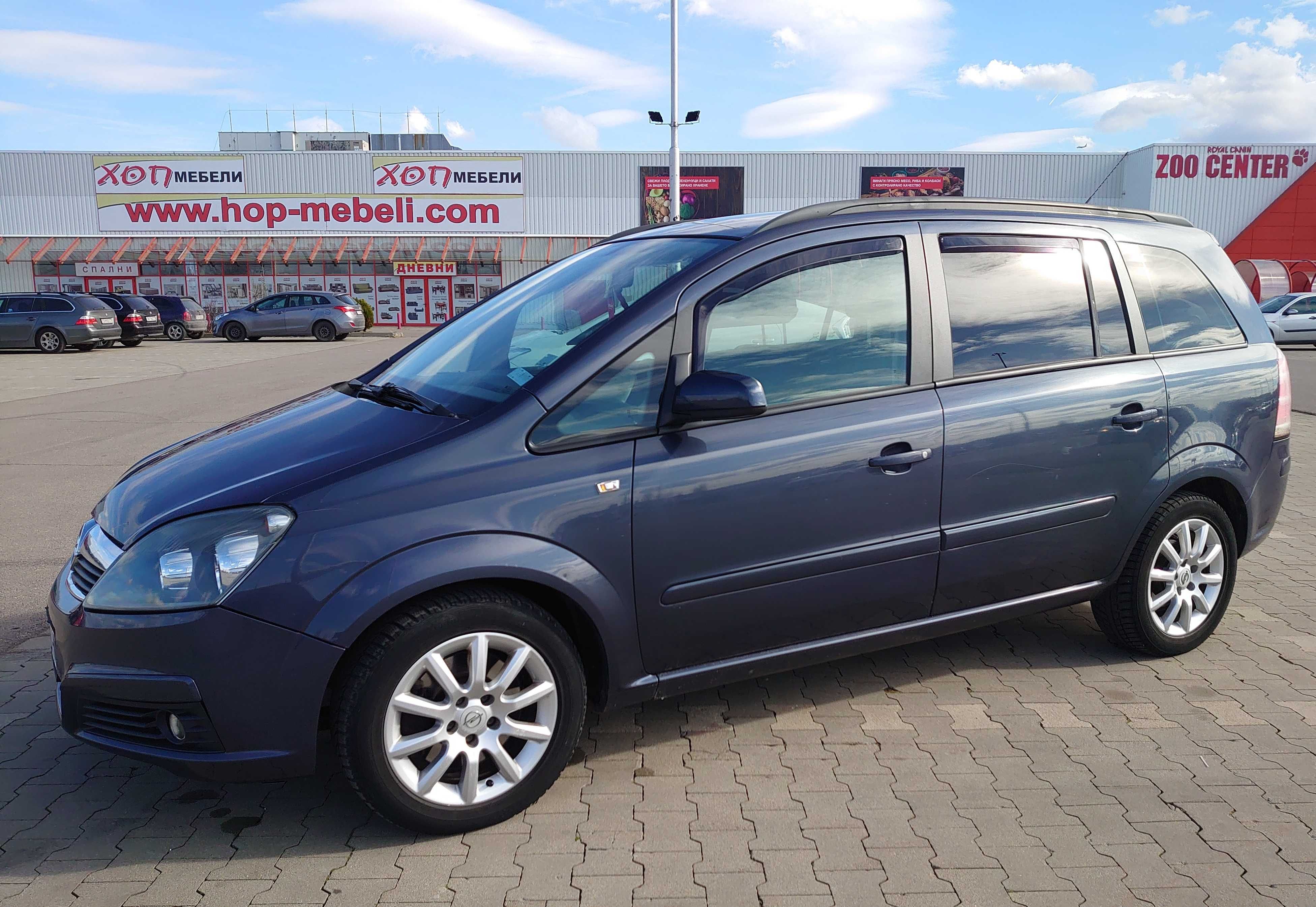 Opel Zafira 1.6 МЕТАН