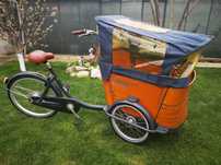 Tricicleta cargo babboe curve