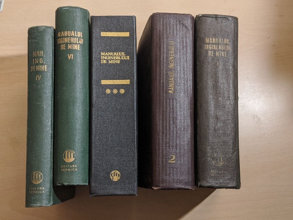 Manualul inginerului de mine - 5 volume