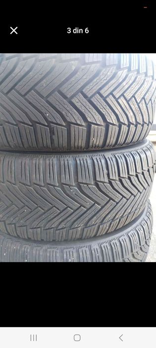 Anvelope michelin alpin 6 cu jante de opel insignia sau bmw 215 60 R16