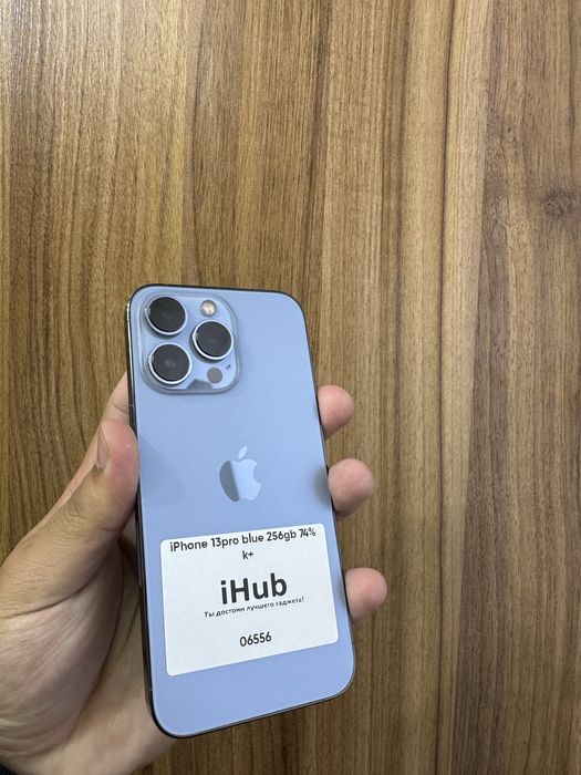 iPhone 13 pro blue 256gb 74%