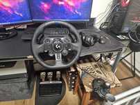 Logitech G923 cu pedale + schimbător cu garanție, stare bună