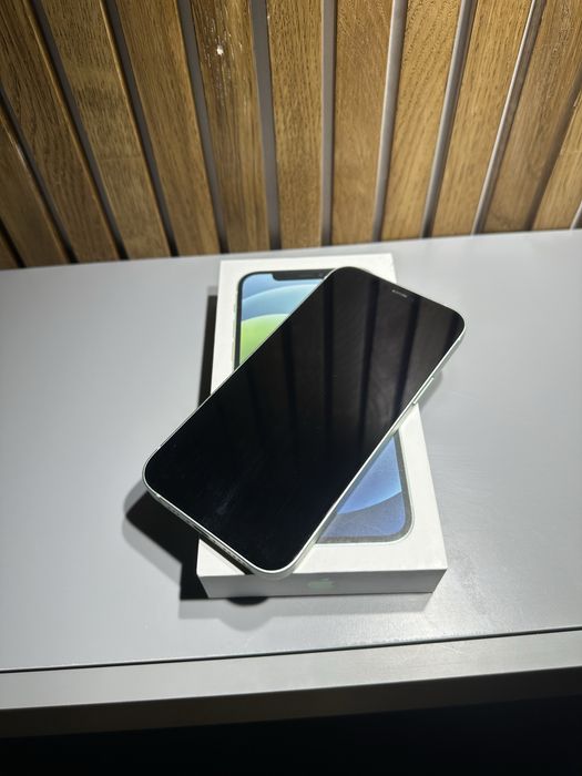 iPhone 12 128GB Mint Green - Stare foarte buna, cutie originala