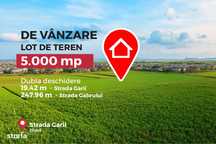 Lot de teren de vanzare, intravilan, 5000 mp, Str. Garii, Com. Jilava