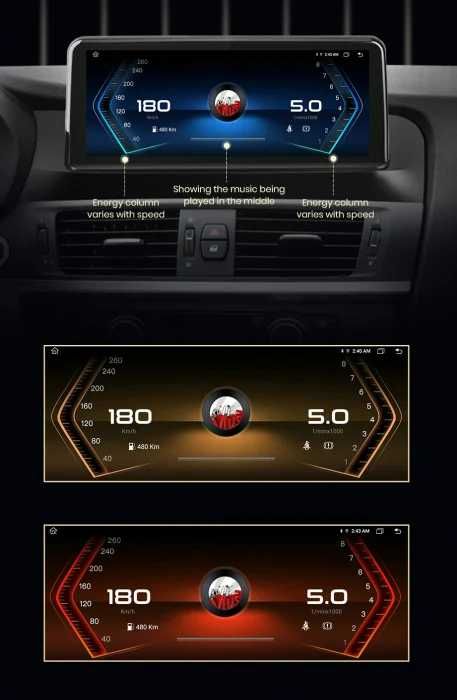 Navigatie android dedicata BMW X3 F25 / X4 F26  carplay