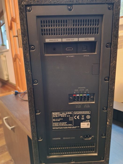 Home cinema soundbar 5.1 Sony HT-S20R USB, Bluetooth, Telecomanda, etc