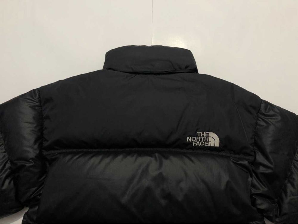 Geaca The North Face black nuptse jacket marimea S