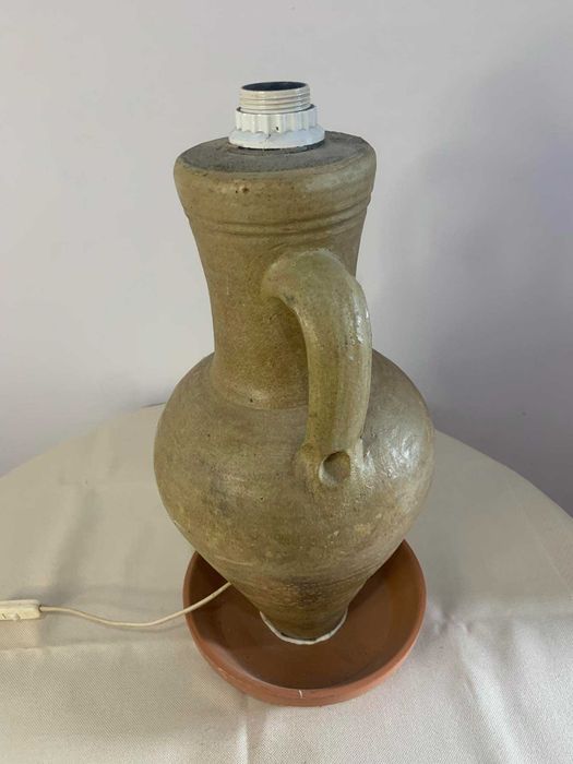 Veioza carafa din lut