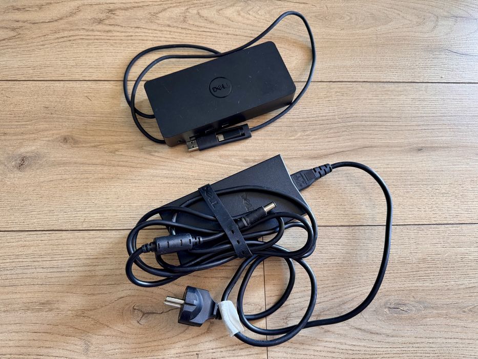 Docking Station Dell D6000, USB-C si USB 3.0, cu incarcator original