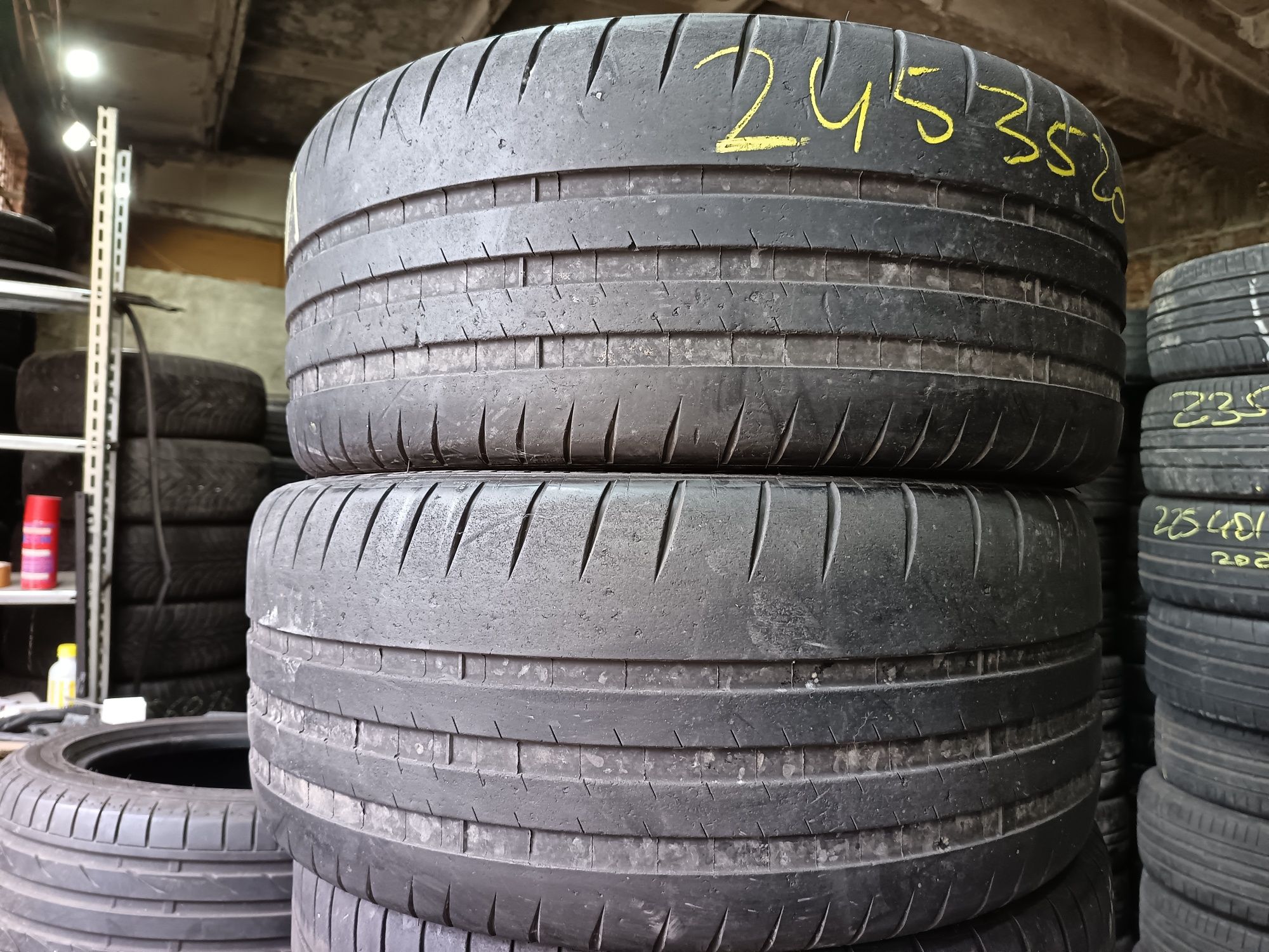 Anvelope vara 245 35 20 cu 275 30 20 Michelin 2017 5mm