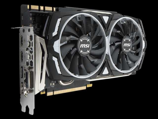 Продавам MSI GeForce GTX 1080 Ti ARMOR 11G