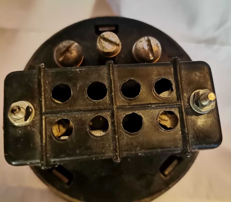 Аналогов волтметър / индикатор за заряд 40V (ретро, ЕНЭЗ-К)