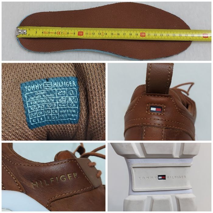 Pantofi sport Tommy Hilfiger Chuncy Runner, Sneakers piele, nr 42 EU