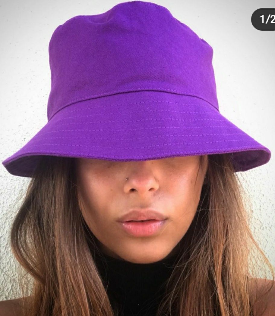 Шапка идиотка BucketHat color Handmade