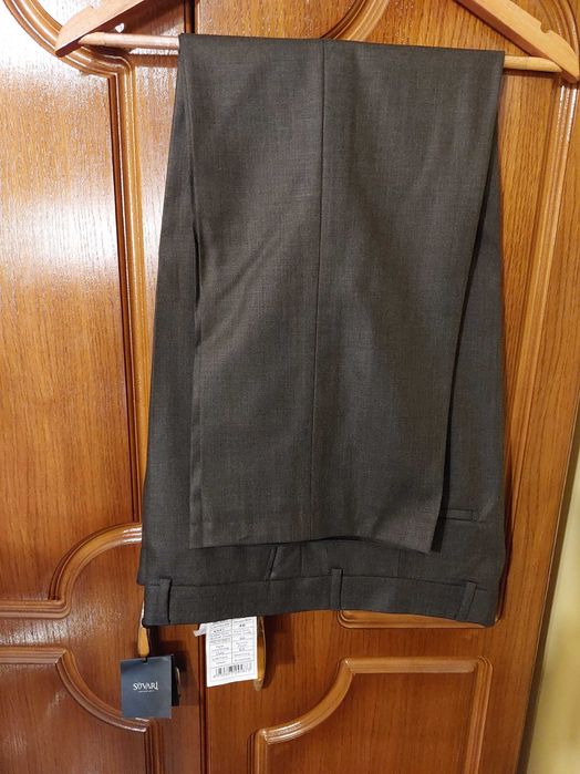 Pantaloni barbati Suvari 46 gri inchis