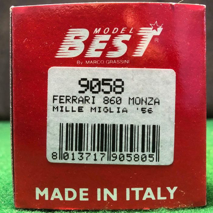 Ferrari 860 Monza MM 1956, Ferrari 612 Can-Am 1969 C. Amon, 312P 1974