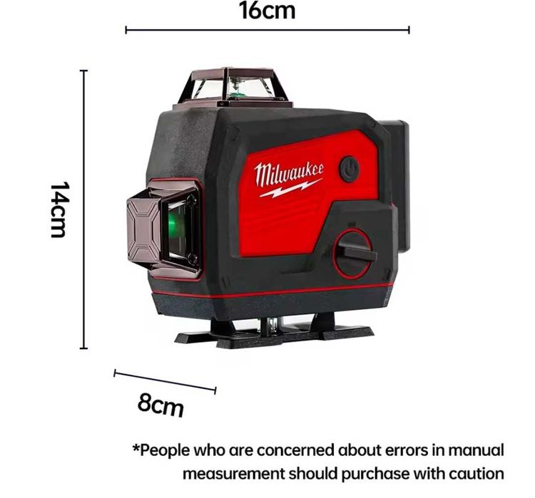 Nivela laser 4D,16linii,Bluetooth+Audio music