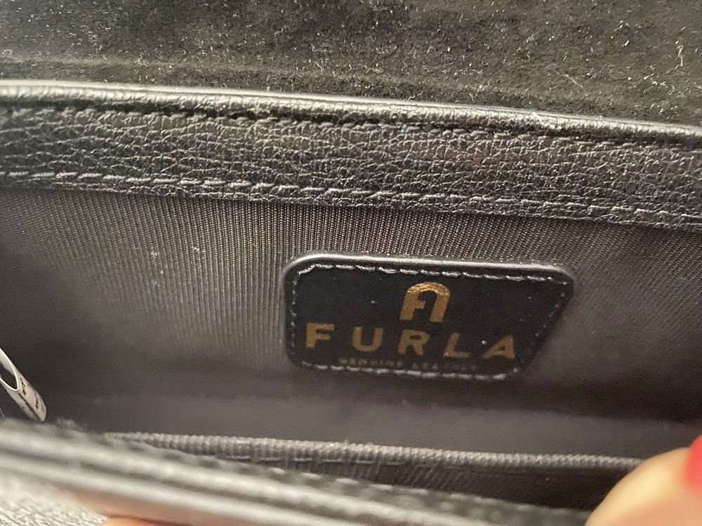 Furla metropolis nero оригинална чанта фурла