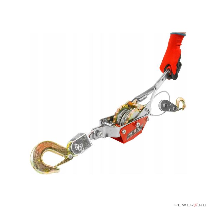 Troliu cu 2 carlige, 2 tone, 2.5m, Verke