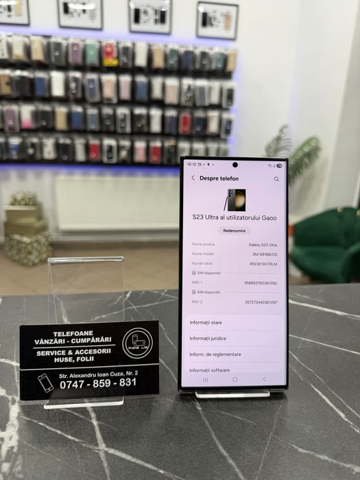 Samsung Galaxy S23 Ultra - 256Gb - 12Gb Ram - 0 Cicluri !