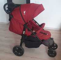 Carucior Joie  Litetrax 4 Flex Red Liverpool, 0luni-15Kg