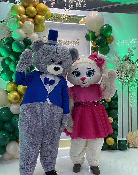 Аниматоры! Поздравления от МИШКИ ТЭДИ! и   Зайка  Милашки, Аренда!