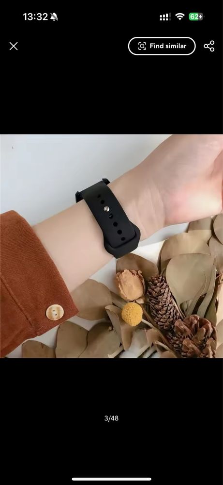 Силиконова каишка за Samsung Huawei Amazfit Garmin Ticwatch Xiaomi