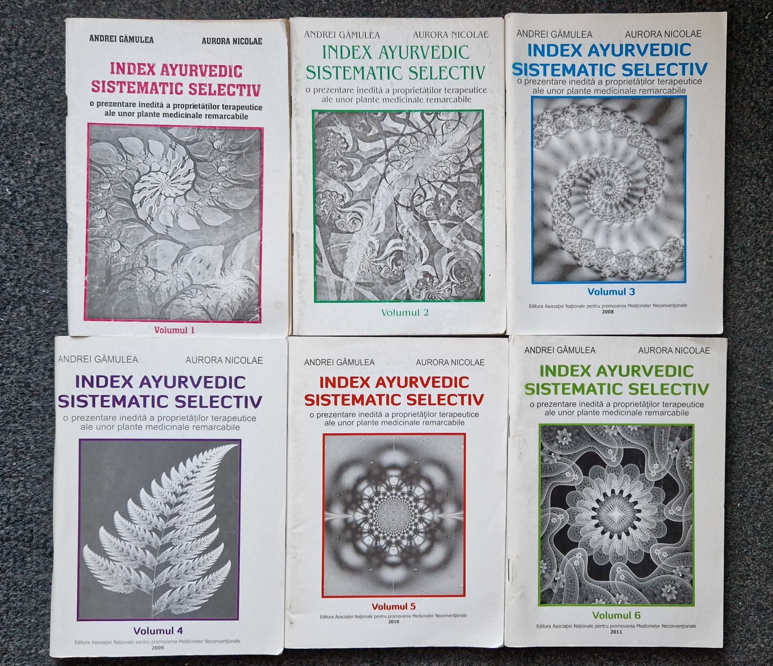 INDEX AYURVEDIC Sistematic Selectiv (6 volume)