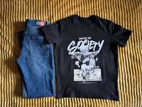 Сет дънки Tommy Hilfiger и тениска Made by Society 164 см