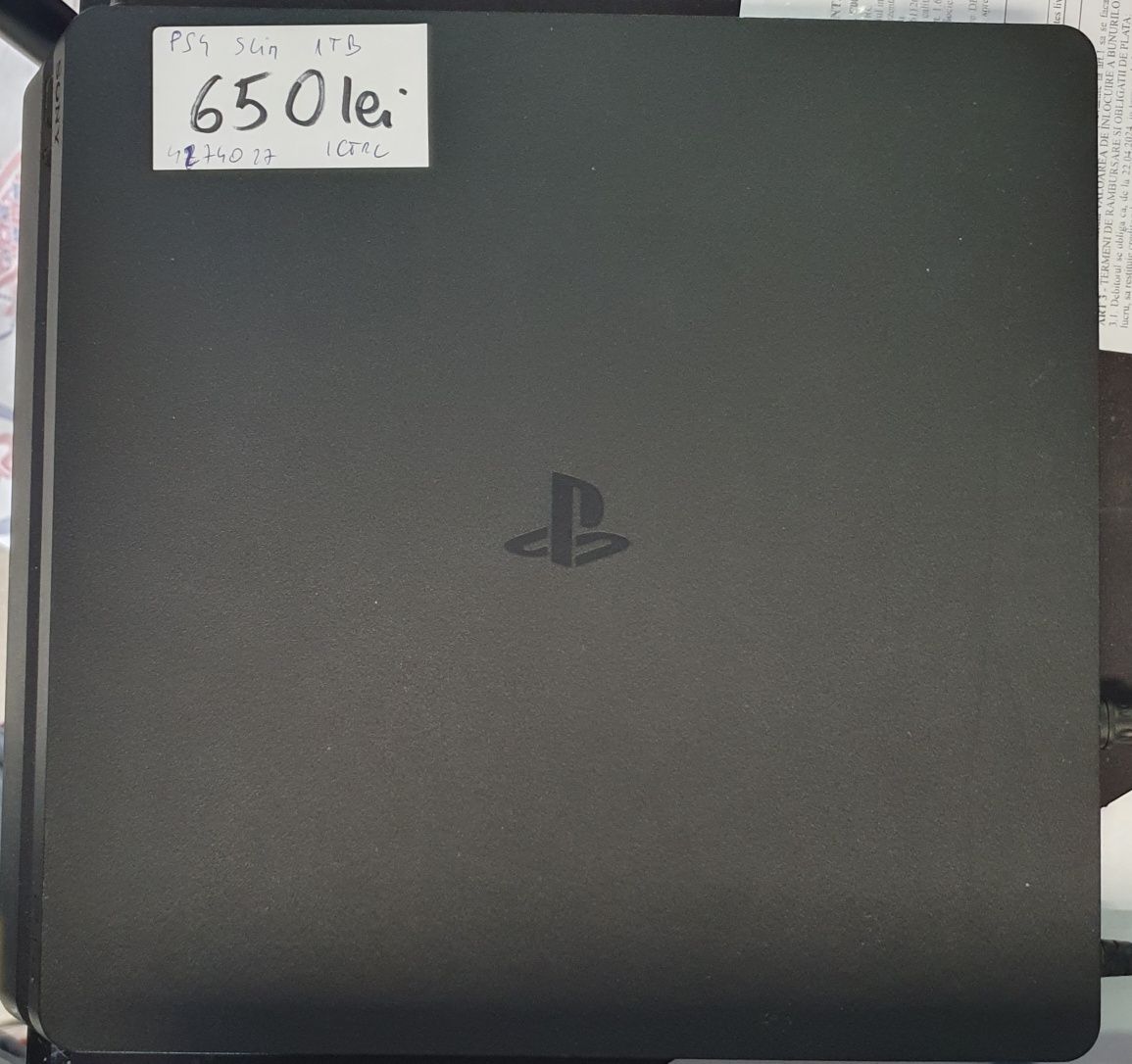 PS4 SLIM 1TB 1 MANETA•Amanet Lazar Crangasi•42740