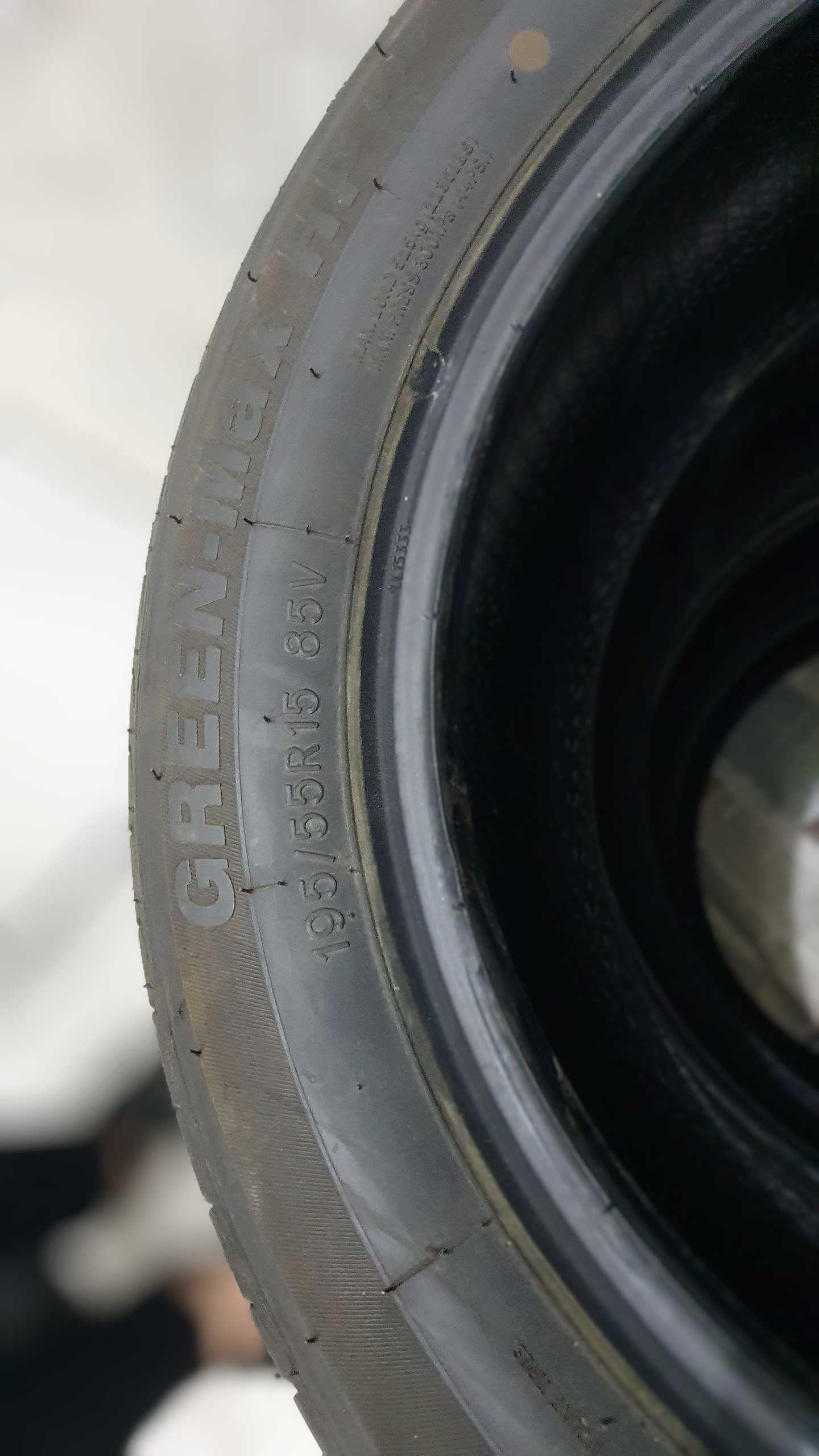 Продаются шины Greenmax 195/55 R15 снятые от новой жентры (комплект)