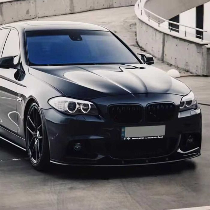 Prelungire Extensie Lip Bara Fata M BMW Seria 5 F10 F11, Negru Lucios