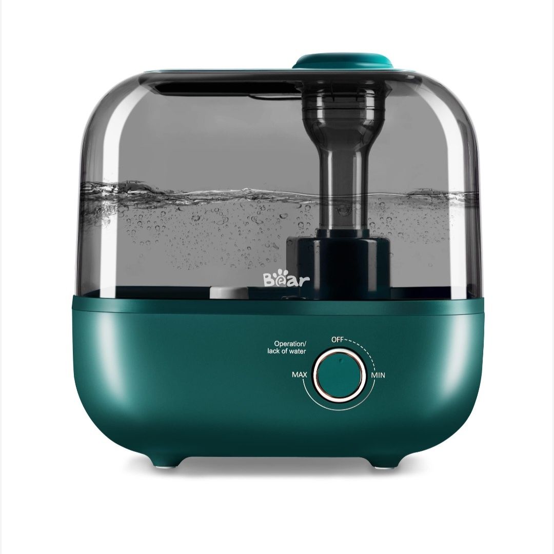 Овлажнител, голям капацитет 5L, 28dB, тъмнозелен, 25х24x20cm