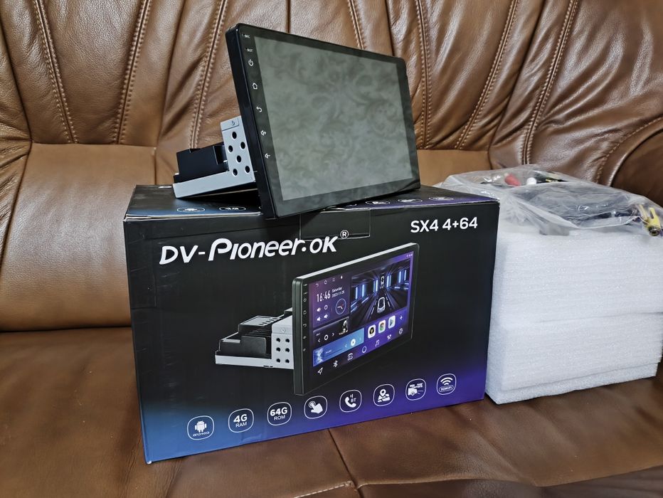 Магнитола Андроид Pioneer 1DIN 9-дюймов. Новый.