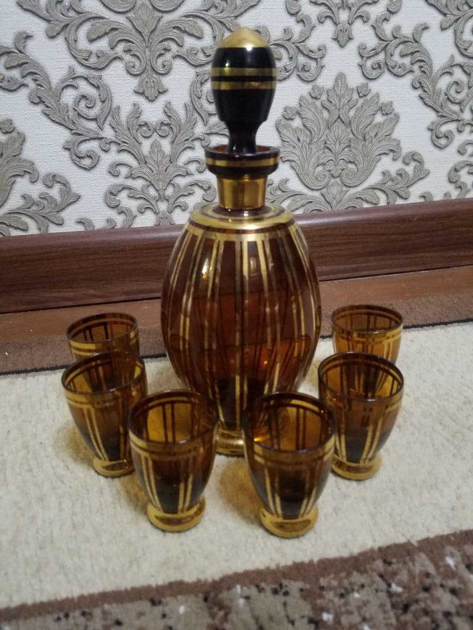 Чешский винтаж – графин для коллекции
