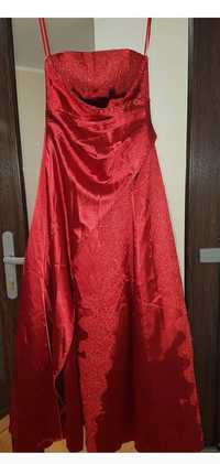 Rochie elegantă roșie de ocazie