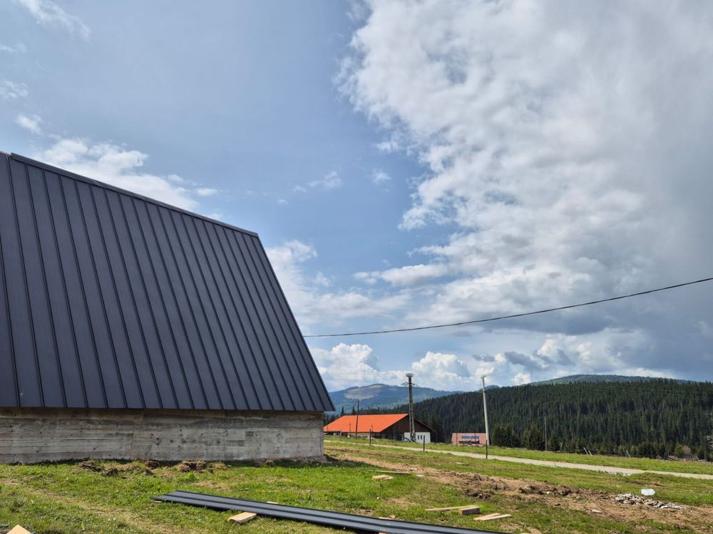 Cabana A-Frame de vânzare – Munții Apuseni, langa lacul Belis