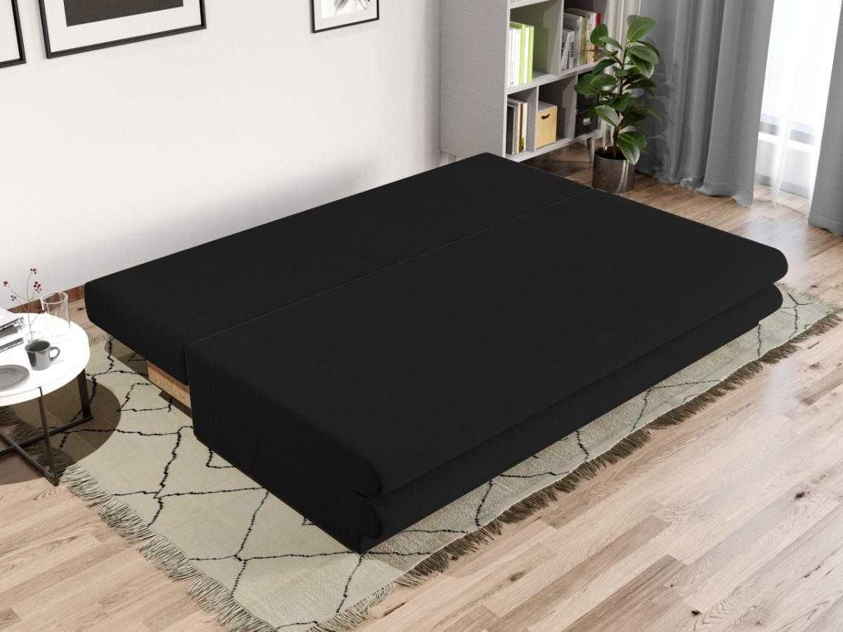 Canapea Extensibila Sensi Neagra - Transport Gratuit in 4-10 zile