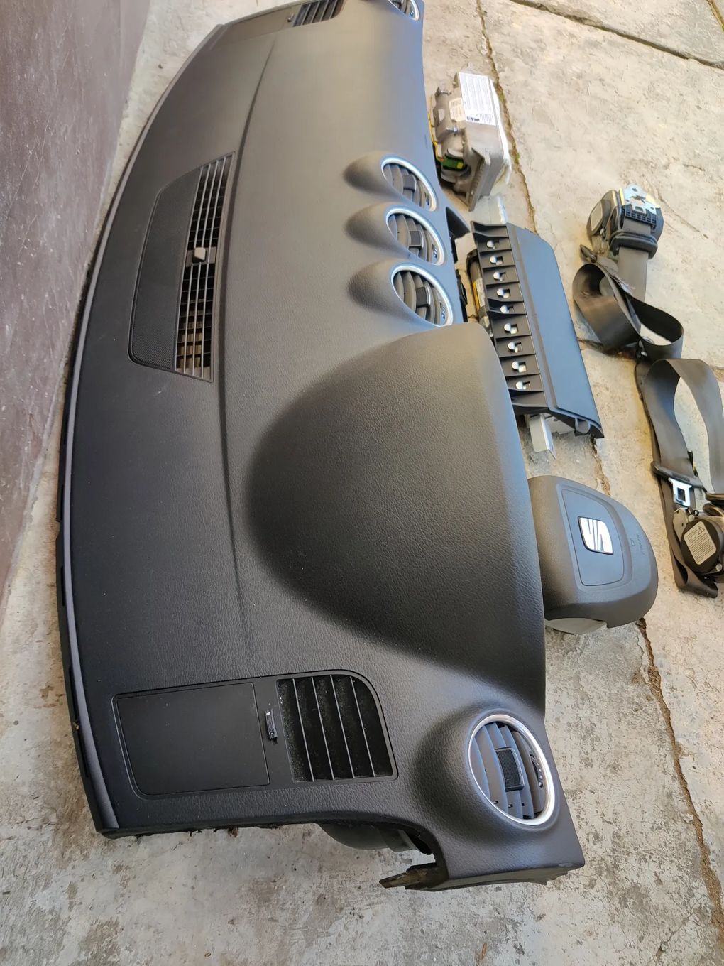 Plansa bord Kit airbaguri volan pasager genunchi centuri Seat Exeo 2009-2013