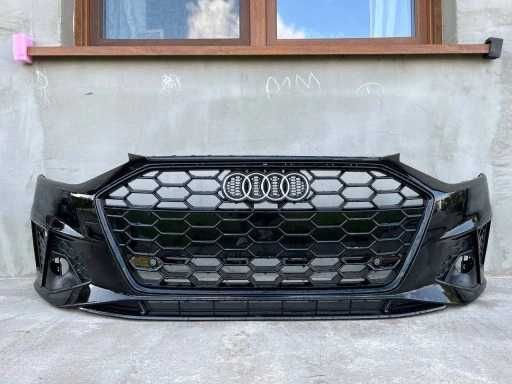 Audi A4 S4 B9 8W lift bara fata Sline grila capota centrala facelift