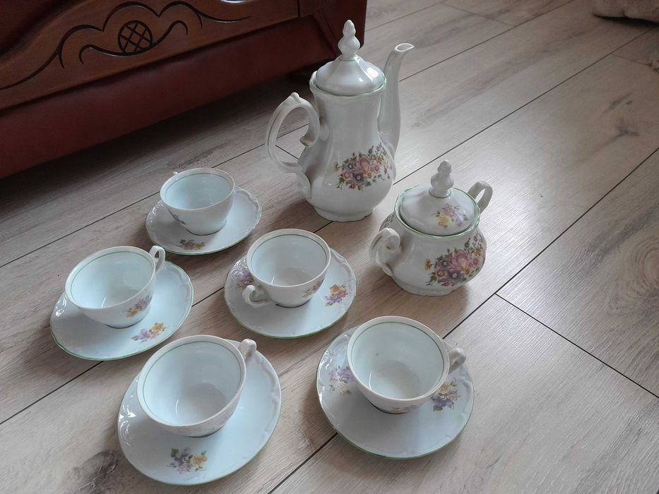 serviciu cafea din portelan