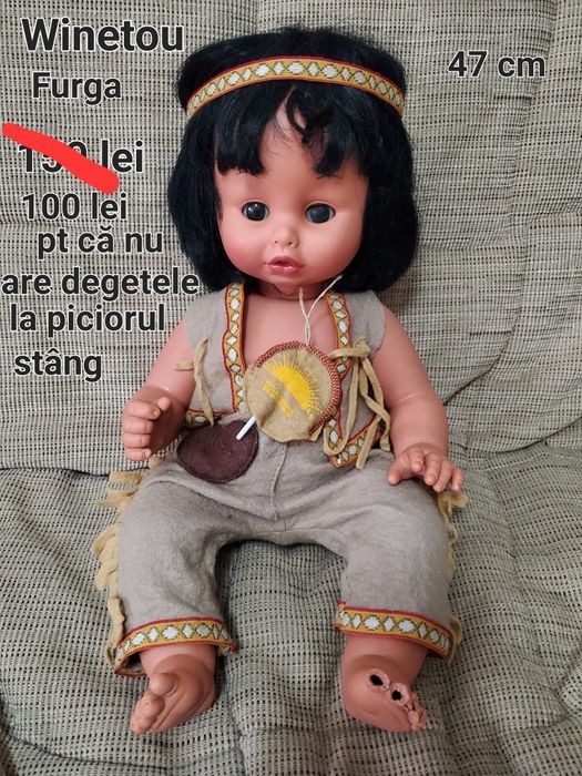 Păpuși,bebeluși interactivi,Winnetou