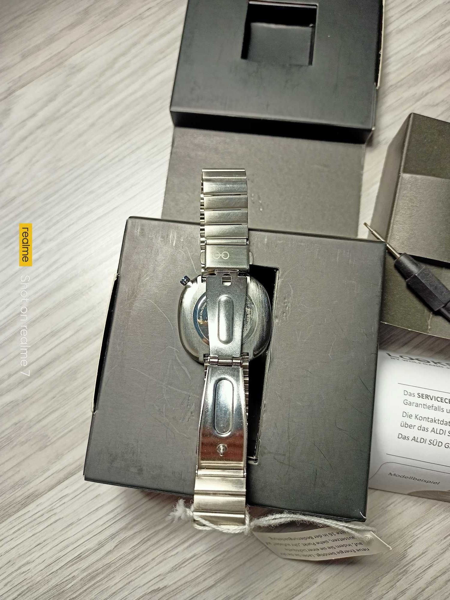 Мъжки соларен ръчен часовник Looks By Wolfgang Joop